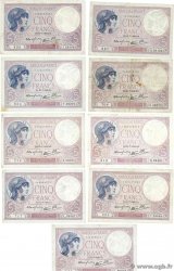 5 Francs FEMME CASQUÉE modifié Lot FRANCIA  1939 F.04.03