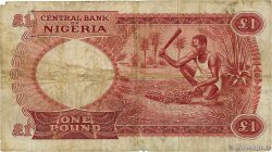 1 Pound NIGERIA  1967 P.08 F-