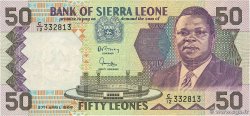 50 Leones SIERRA LEONE  1988 P.17a