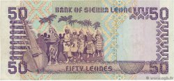 50 Leones SIERRA LEONE  1988 P.17a fVZ