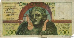 500 Francs TUNISIE  1950 P.25