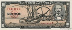 10 Pesos KUBA  1958 P.088b