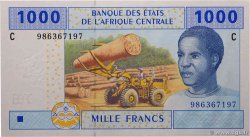 1000 Francs CENTRAL AFRICAN STATES  2002 P.607Ce