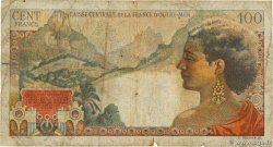 100 Francs La Bourdonnais CCFOM AFRIQUE ÉQUATORIALE FRANÇAISE  1947 A.133a B+