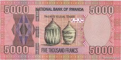 5000 Francs RUANDA  2014 P.41 ST