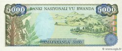 5000 Francs RWANDA  1988 P.22a UNC