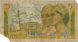 5 Francs ANTILLES FRANÇAISES  1964 P.07b pr.B