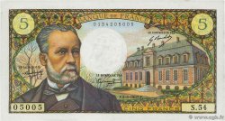 5 Francs PASTEUR Numéro spécial FRANCE  1967 F.61.05
