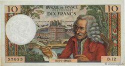 10 Francs VOLTAIRE FRANKREICH  1963 F.62.03