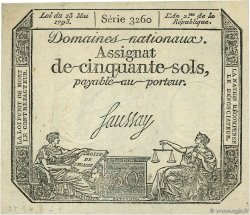 50 Sols FRANCE  1793 Ass.42c
