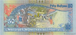 50 Rufiyaa MALDIVAS  2000 P.21a FDC