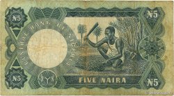 5 Naira NIGERIA  1973 P.16A B