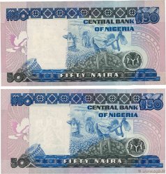 50 Naira Lot NIGERIA  1991 P.27a VZ