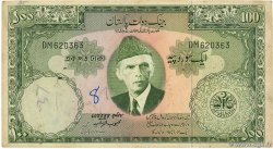 100 Rupees PAKISTAN  1957 P.18a TB