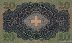 20 Francs SUISSE  1942 P.39l TTB