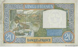 20 Francs TRAVAIL ET SCIENCE FRANKREICH  1941 F.12.15 S