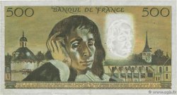 500 Francs PASCAL FRANCE  1975 F.71.13 VF