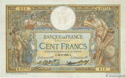 100 Francs LUC OLIVIER MERSON grands cartouches FRANCIA  1928 F.24.07 BB