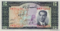 10 Rials IRAN  1953 P.059 NEUF