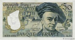 50 Francs QUENTIN DE LA TOUR FRANKREICH  1979 F.67.04 fST