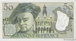 50 Francs QUENTIN DE LA TOUR FRANCIA  1983 F.67.09 AU