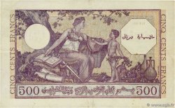 500 Francs ALGERIA  1944 P.095 VF