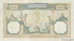 1000 Francs CÉRÈS ET MERCURE type modifié FRANCE  1937 F.38.03 F