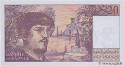 20 Francs DEBUSSY FRANCE  1980 F.66.01A1 pr.SUP