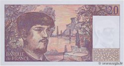 20 Francs DEBUSSY FRANCE  1980 F.66.01A1 XF-