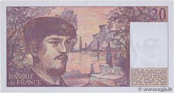 20 Francs DEBUSSY FRANCE  1980 F.66.01A1 pr.SUP