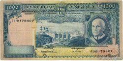 1000 Escudos ANGOLA  1962 P.096 RC+