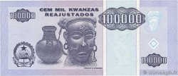 100000 Kwanzas Reajustados ANGOLA  1995 P.139 UNC