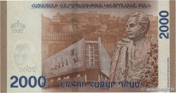 2000 Dram ARMENIA  2018 P.62 FDC