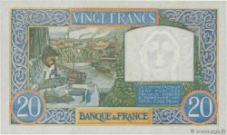 20 Francs TRAVAIL ET SCIENCE FRANCE  1941 F.12.12 XF+