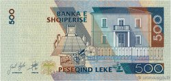 500 Lekë ALBANIA  2015 P.72b FDC