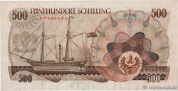 500 Schilling AUSTRIA  1965 P.139a VF