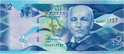 2 Dollars BARBADOS  2013 P.73a FDC