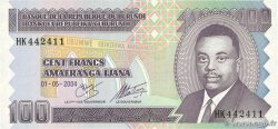 100 Francs BURUNDI  2004 P.37d NEUF