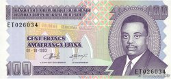 100 Francs BURUNDI  1993 P.37a NEUF