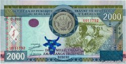 2000 Francs BURUNDI  2008 P.47 NEUF