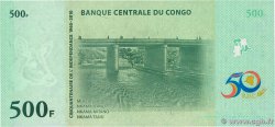 500 Francs Commémoratif CONGO, DEMOCRATIC REPUBLIC  2010 P.100 UNC