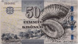 50 Kronur ISLAS FEROE  2011 P.29 FDC