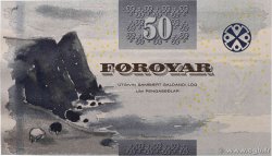 50 Kronur ISOLE FAROER  2011 P.29 FDC