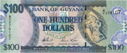 100 Dollars GUYANA  2005 P.36a FDC