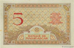 5 Francs MADAGASCAR  1937 P.035 XF