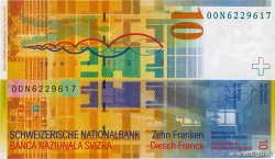 10 Francs SWITZERLAND  2000 P.67a UNC