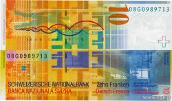 10 Francs SUISSE  2008 P.67c FDC