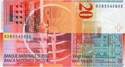 20 Francs SWITZERLAND  2003 P.69b UNC