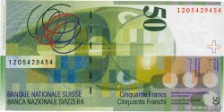 50 Francs SUISSE  2012 P.71e UNC