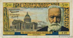 5 Nouveaux Francs VICTOR HUGO FRANCE  1959 F.56.04 TB